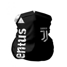 Бандана-труба 3D с принтом Juventus Black and White в Курске, 100% полиэстер, ткань с особыми свойствами — Activecool | плотность 150‒180 г/м2; хорошо тянется, но сохраняет форму | club | football | juventus | белый | италия | клуб | форма | черный | ювентус