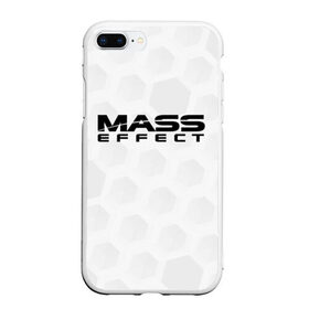 Чехол для iPhone 7Plus/8 Plus матовый с принтом Mass Effect в Курске, Силикон | Область печати: задняя сторона чехла, без боковых панелей | effect | game | games | rpg | shepard | игра | игры | масс | рпг | шепард | эффект