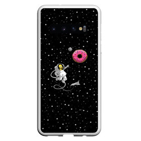 Чехол для Samsung Galaxy S10 с принтом Homer Spaceman в Курске, Силикон | Область печати: задняя сторона чехла, без боковых панелей | bart | beer | dunt | family | homer | lisa | maggie | marge | simpson | simpsons | space | sprihgfield | star | thesimpsons | барт | гомер | лиза | мардж | мегги | семья | симпсоны | спрингфилд