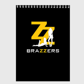 Скетчбук с принтом BRAZZERS в Курске, 100% бумага
 | 48 листов, плотность листов — 100 г/м2, плотность картонной обложки — 250 г/м2. Листы скреплены сверху удобной пружинной спиралью | brazzers | верховный | девушка | девушки | дом | картинка | красивая | круто | лучший | любовь | мода | молодёжная | рисунок | силуэт | современная | стиль | студия | трафарет | фильмы | чёрный фон