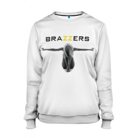 Женский свитшот 3D с принтом BRAZZERS в Курске, 100% полиэстер с мягким внутренним слоем | круглый вырез горловины, мягкая резинка на манжетах и поясе, свободная посадка по фигуре | brazzers | верховный | графика | девушка | девушки | дом | изображение | картинка | красивая | круто | лучший | любовь | мода | молодёжная | рисунок | силуэт | современная | стиль | студия | творчество