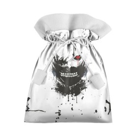 Подарочный 3D мешок с принтом Kaneki Ken (Tokyo Ghoul) #1 в Курске, 100% полиэстер | Размер: 29*39 см | anime | kaneki ken | tokyo ghoul | аниме | канеки кен | токийский гуль
