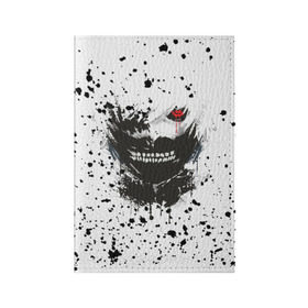 Обложка для паспорта матовая кожа с принтом Kaneki Ken (Tokyo Ghoul) #3 в Курске, натуральная матовая кожа | размер 19,3 х 13,7 см; прозрачные пластиковые крепления | anime | kaneki ken | tokyo ghoul | аниме | канеки кен | токийский гуль