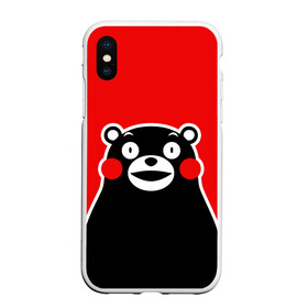 Чехол для iPhone XS Max матовый с принтом KUMAMON в Курске, Силикон | Область печати: задняя сторона чехла, без боковых панелей | japanese | kumamon | kumamoto | аниме | игрушка | кумамон | кумамото сапурайдзу | персонаж | талисман | япония