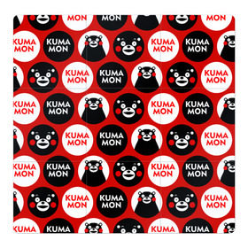 Магнитный плакат 3Х3 с принтом с ывс в Курске, Полимерный материал с магнитным слоем | 9 деталей размером 9*9 см | for the glory of satan | japanese | kumamon | kumamoto | аниме | игрушка | кумамон | кумамото сапурайдзу | персонаж | талисман | япония
