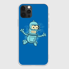 Чехол для iPhone 12 Pro Max с принтом Bender Nevermind в Курске, Силикон |  | bender | futurama | mult | nevermind | nirvana | simpsons | zoidberg | бендер | зойдберг | мульт | мультик | мультфильм | симпсоны | футурама