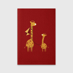 Обложка для паспорта матовая кожа с принтом Жираф и Жирафик в Курске, натуральная матовая кожа | размер 19,3 х 13,7 см; прозрачные пластиковые крепления | animal | desert | giraffe | long | pattern | skin | tall | высокий | длинная | животное | животные | жираф | жирафы | змей | летучий | пустыня | узор | шея