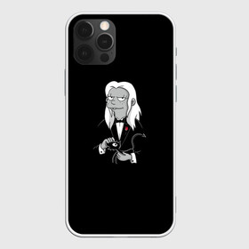 Чехол для iPhone 12 Pro с принтом Disenchantment. The Godfather в Курске, силикон | область печати: задняя сторона чехла, без боковых панелей | Тематика изображения на принте: bean | disenchantment | elfo | futurama | luci | mattgroening | netflix | princess | simpsons | бин | люси | люци | мэтгроунинг | разочарование | симпсоны | элфо