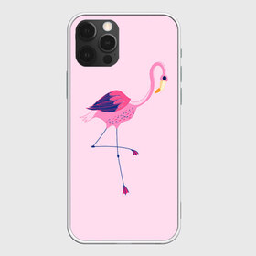 Чехол для iPhone 12 Pro Max с принтом Фламинго в Курске, Силикон |  | bird | birds | fly | wing | wings | клюв | когти | крыло | крылышки | крылья | полет | птица | птицы | птичка | птички | фламинго