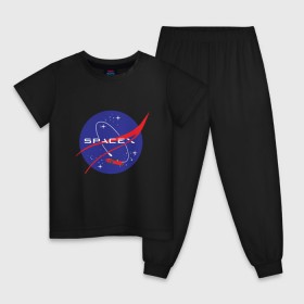 Детская пижама хлопок с принтом NASA Space в Курске, 100% хлопок |  брюки и футболка прямого кроя, без карманов, на брюках мягкая резинка на поясе и по низу штанин
 | alien | earth | express | futurama | galaxy | moon | nasa | planet | space | star | ufo | world | астронавт | вселенная | гагарин | галактика | звезда | звезды | земля | ино | космонавт | космос | луна | мир | наса | небо | нло | планета | полёт
