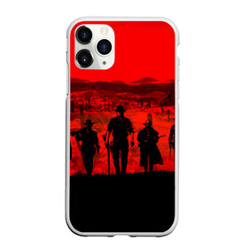 Чехол для iPhone 11 Pro Max матовый с принтом RDR 2 в Курске, Силикон |  | gamer | gun | logo | play | player | rdr2 | red dead redemption 2 | rockstar | western | вестерн | ковбои | компьютерные игры 2019 | криминал | лого | рокстар