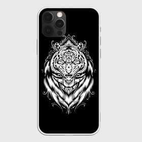 Чехол для iPhone 12 Pro Max с принтом Dark Tiger в Курске, Силикон |  | africa | creepy | dark | desert | predator | scary | tiger | tigers | африка | жуткий | мрачный | пустыня | страшный | тигр | тигренок | тигрица | тигрицы | тигры | тигрята | хищник