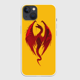 Чехол для iPhone 13 с принтом Красный Дракон в Курске,  |  | age | dragon | dragons | knight | knights | middle | red | viking | vikings | век | века | викинг | викинги | дракон | дракона | драконы | как | красный | приручить | рыцари | рыцарь | средние | средний