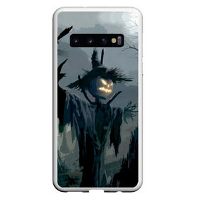 Чехол для Samsung Galaxy S10 с принтом Halloween в Курске, Силикон | Область печати: задняя сторона чехла, без боковых панелей | аниме | ведьма | девушка | зомби | ирландия | кладбище | колдун | кости | кошки | летучие | луна | мертвец | мёртвые | монстры | мыши | ночь | оборотни | пауки | паутина | подарок | праздник | свет | свечи