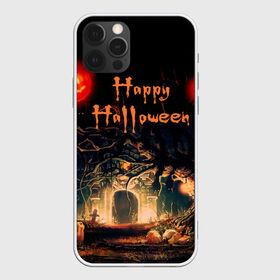 Чехол для iPhone 12 Pro Max с принтом Halloween в Курске, Силикон |  | аниме | ведьма | девушка | зомби | ирландия | кладбище | колдун | кости | кошки | летучие | луна | мертвец | мёртвые | монстры | мыши | ночь | оборотни | пауки | паутина | подарок | праздник | свет | свечи