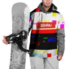 Накидка на куртку 3D с принтом SENPAI в Курске, 100% полиэстер |  | Тематика изображения на принте: 