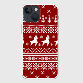 Чехол для iPhone 13 mini с принтом FORTNITE НОВОГОДНИЙ в Курске,  |  | 2020 | christmas | fortnite | happy new year | llama | marry christmas | new year | snow | winter | новогодний | новый год | снег | фортнайт