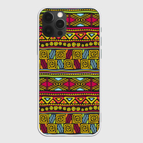Чехол для iPhone 12 Pro Max с принтом Этнический орнамент в Курске, Силикон |  | Тематика изображения на принте: африка | геометрия | индия | орнамент | узор | этно