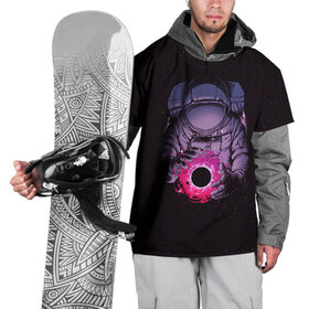 Накидка на куртку 3D с принтом Карманная вселенная в Курске, 100% полиэстер |  | астронавт | вселенная | галактика | звезда | космонавт | космос | свет | скафандр | солнце | стекло | тени | черная дыра
