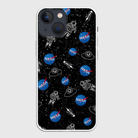 Чехол для iPhone 13 mini с принтом NASA в Курске,  |  | galaxy | nasa | space | space company | star | астрономия | галактика | звезды | космическая компания | космос | наса