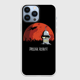 Чехол для iPhone 13 Pro Max с принтом Drunk Robot в Курске,  |  | all | bender | doctor | futurama | humans | kill | mult | robot | simpsons | space | trust | zoidberg | бендер | зойдберг | космос | мульт | мультик | мультфильм | робот | симпсоны | футурама