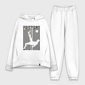 Женский костюм хлопок Oversize с принтом Cristiano Ronaldo в Курске,  |  | champion | cr7 | cristiano | game | goal | italy | juventus | madrid | real | ronaldo | spain | team | буффон | гол | дибала | золотой мяч | игрок | испания | италия | криштиану | мадрид | португалия | реал | роналду | спорт | тренер | футбол | 