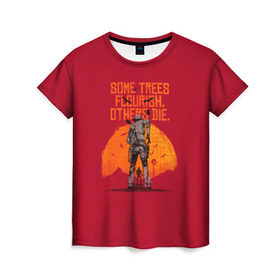 Женская футболка 3D с принтом Red Dead Redemption 2 в Курске, 100% полиэфир ( синтетическое хлопкоподобное полотно) | прямой крой, круглый вырез горловины, длина до линии бедер | dead | gamer | john | marston | rdr | red | redemption | rockstar | shooter | western | вестерн | джон | марстон | шутер