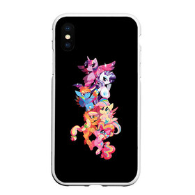 Чехол для iPhone XS Max матовый с принтом My Little Pony в Курске, Силикон | Область печати: задняя сторона чехла, без боковых панелей | fax | little | lord | mult | my little pony | pony | princess | series | shadow | unicorn | детей | для | единорог | единороги | лошади | лошадки | маленькая | мальнький | пони | тень