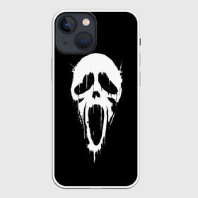 Чехол для iPhone 13 mini с принтом Крик в Курске,  |  | blood | film | ghost | ghosts | horror | knife | movie | old | school | scream | кино | крик | кровища | кровь | нож | олдскул | привидение | призрак | ужасы | фильм