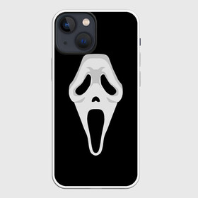 Чехол для iPhone 13 mini с принтом Крик в Курске,  |  | blood | film | ghost | ghosts | horror | knife | movie | old | school | scream | кино | крик | кровища | кровь | нож | олдскул | привидение | призрак | ужасы | фильм