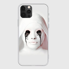 Чехол для iPhone 12 Pro Max с принтом American Horror Story в Курске, Силикон |  | ahs | american horror story | американская история ужасов | демон | лицо | макияж | монашка | черные глаза