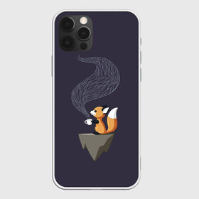 Чехол для iPhone 12 Pro Max с принтом Coffee Fox в Курске, Силикон |  | coffee | cute | fox | foxes | ginger | tail | забавная | кофе | кофеёк | кофеёчек | лис | лиса | лисица | лисицы | лисичка | лисички | лисы | милая | рыжая | рыжие | смешная | фыр | хвост | хвосты