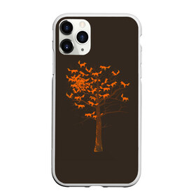 Чехол для iPhone 11 Pro матовый с принтом Дерево Лисиц в Курске, Силикон |  | cute | fox | foxes | ginger | tail | tree | trees | дерево | деревья | забавная | лис | лиса | лисица | лисицы | лисичка | лисички | лисы | милая | рыжая | рыжие | смешная | фыр | хвост | хвосты