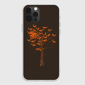 Чехол для iPhone 12 Pro Max с принтом Дерево Лисиц в Курске, Силикон |  | Тематика изображения на принте: cute | fox | foxes | ginger | tail | tree | trees | дерево | деревья | забавная | лис | лиса | лисица | лисицы | лисичка | лисички | лисы | милая | рыжая | рыжие | смешная | фыр | хвост | хвосты