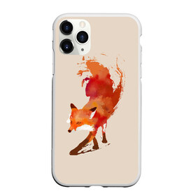 Чехол для iPhone 11 Pro матовый с принтом Paint Fox в Курске, Силикон |  | cute | fox | foxes | ginger | paint | tail | забавная | краска | лис | лиса | лисица | лисицы | лисичка | лисички | лисы | милая | рыжая | рыжие | смешная | фыр | хвост | хвосты