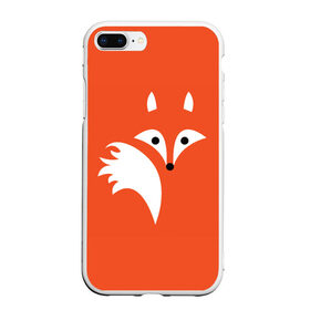 Чехол для iPhone 7Plus/8 Plus матовый с принтом Лисичка в Курске, Силикон | Область печати: задняя сторона чехла, без боковых панелей | cute | fox | foxes | ginger | tail | забавная | лис | лиса | лисица | лисицы | лисичка | лисички | лисы | милая | рыжая | рыжие | смешная | фыр | хвост | хвосты