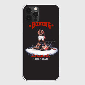 Чехол для iPhone 12 Pro Max с принтом Мухамед Али в Курске, Силикон |  | Тематика изображения на принте: boxing | muhammad ali | sport | бокс | боксер | легенда | мухамед али | спорт