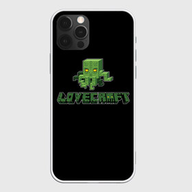 Чехол для iPhone 12 Pro Max с принтом Lovecraft Ктулху в Курске, Силикон |  | craft | creeper | enderman | mine | minecraft | miner | online | skeleton | sword | tnt | world | zombie | динамит | зомби | игра | игры | кирка | крипер | майнер | майнкрафт | меч | мир | онлайн | скелетон