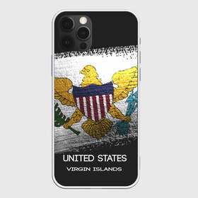 Чехол для iPhone 12 Pro Max с принтом Виргинские Острова в Курске, Силикон |  | Тематика изображения на принте: urban | usa | виргинские острова | город | мир | путешествие | символика | страны | флаг