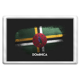 Магнит 45*70 с принтом DOMINICA(Доминика) в Курске, Пластик | Размер: 78*52 мм; Размер печати: 70*45 | dominica | urban | город | доминика | мир | путешествие | символика | страны | флаг