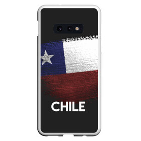 Чехол для Samsung S10E с принтом Chile(Чили) в Курске, Силикон | Область печати: задняя сторона чехла, без боковых панелей | Тематика изображения на принте: chile | urban | город | мир | путешествие | символика | страны | флаг | чили