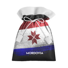 Подарочный 3D мешок с принтом MORDOVIA(Мордовия) в Курске, 100% полиэстер | Размер: 29*39 см | Тематика изображения на принте: urban | город | мир | мордовия | путешествие | символика | страны | флаг