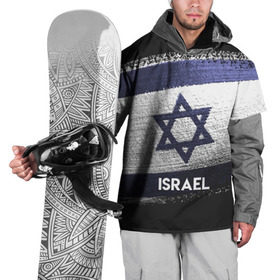 Накидка на куртку 3D с принтом Israel(Израиль) в Курске, 100% полиэстер |  | israel | urban | город | израиль | мир | путешествие | символика | страны | флаг