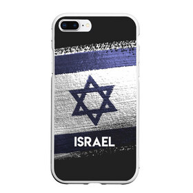 Чехол для iPhone 7Plus/8 Plus матовый с принтом Israel(Израиль) в Курске, Силикон | Область печати: задняя сторона чехла, без боковых панелей | israel | urban | город | израиль | мир | путешествие | символика | страны | флаг