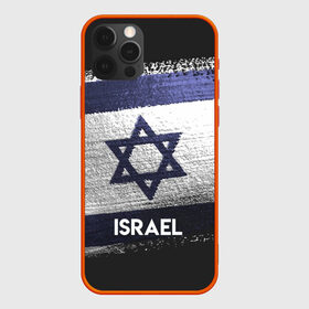 Чехол для iPhone 12 Pro с принтом Israel(Израиль) в Курске, силикон | область печати: задняя сторона чехла, без боковых панелей | Тематика изображения на принте: israel | urban | город | израиль | мир | путешествие | символика | страны | флаг