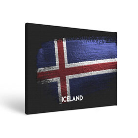 Холст прямоугольный с принтом Iceland(Исландия) в Курске, 100% ПВХ |  | iceland | urban | город | мир | путешествие | символика | страны | флаг