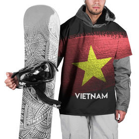 Накидка на куртку 3D с принтом VIETNAM(Вьетнам) в Курске, 100% полиэстер |  | urban | vietnam | город | мир | путешествие | символика | страны | флаг