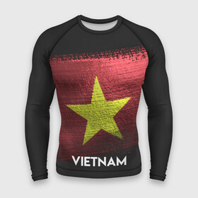 Мужской рашгард 3D с принтом VIETNAM(Вьетнам) в Курске,  |  | urban | vietnam | город | мир | путешествие | символика | страны | флаг