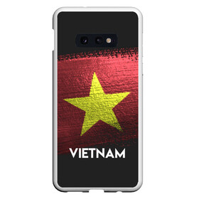 Чехол для Samsung S10E с принтом VIETNAM(Вьетнам) в Курске, Силикон | Область печати: задняя сторона чехла, без боковых панелей | Тематика изображения на принте: urban | vietnam | город | мир | путешествие | символика | страны | флаг