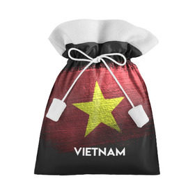 Подарочный 3D мешок с принтом VIETNAM(Вьетнам) в Курске, 100% полиэстер | Размер: 29*39 см | Тематика изображения на принте: urban | vietnam | город | мир | путешествие | символика | страны | флаг